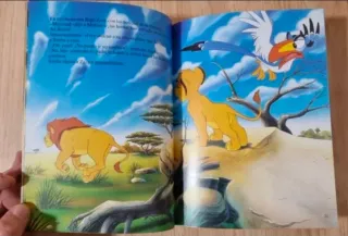 Clásico cuento Disney. "El Rey León". GAVIOTA.