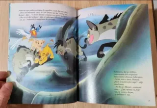 Clásico cuento Disney. "El Rey León". GAVIOTA.