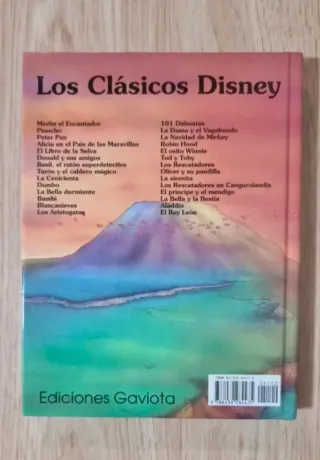 Clásico cuento Disney. "El Rey León". GAVIOTA.