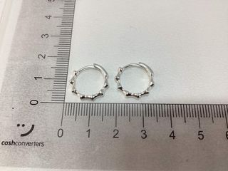 argollas plata 925mm