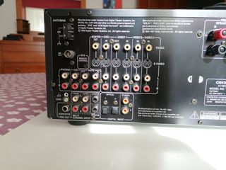 Receptor AV Onkyo TX-DS595 Negro/Plateado