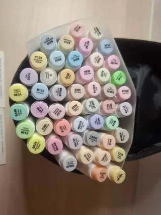 Rotuladores Ohuhu 48 colores. Tonos pastel