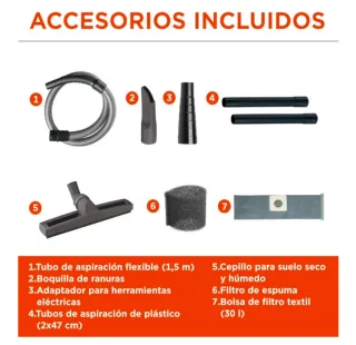 Aspirador Multiusos BLACK+DECKER