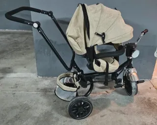 Triciclo reclinable con música y luces