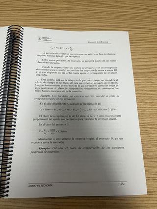 Libro Universitario Economia de la Empresa