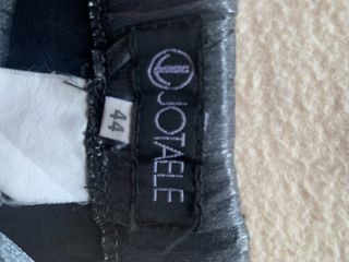 Pantalón mujer de fiesta gris con brillo