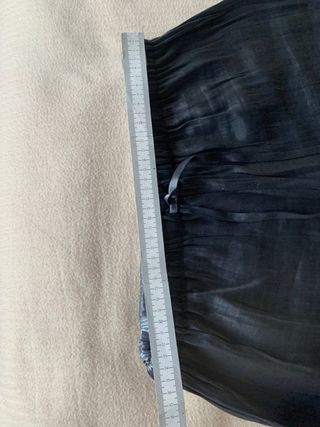 Pantalón mujer de fiesta gris con brillo