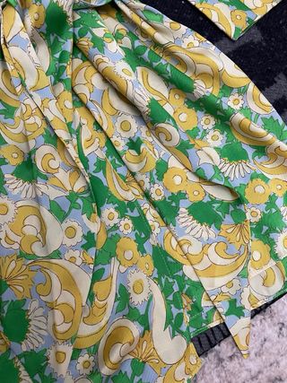 Camisa Larga Estampada ZARA