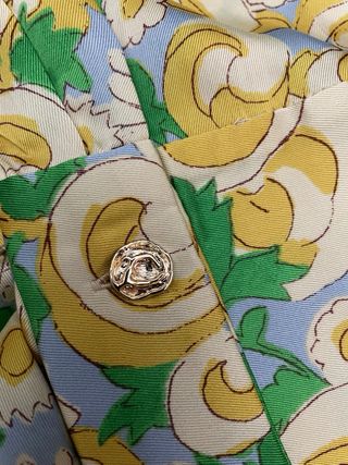 Camisa Larga Estampada ZARA