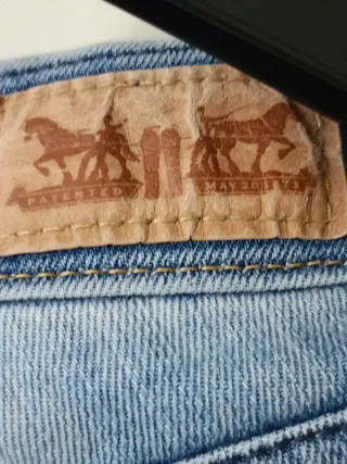 Jeans Levi's Donna Leggings Vintage Blu