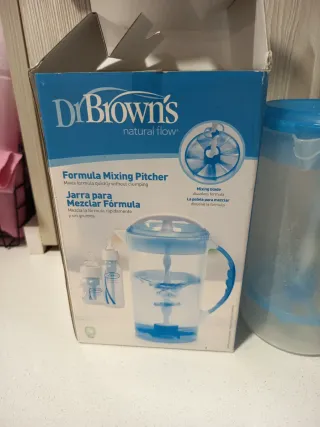 Jarra Mezcladora Fórmula Bebé Sin Grumos Dr. Brown