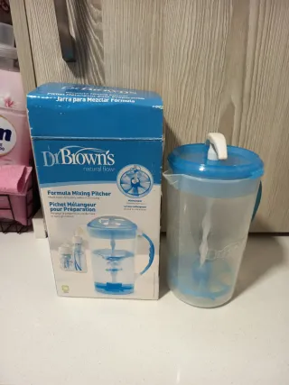 Jarra Mezcladora Fórmula Bebé Sin Grumos Dr. Brown