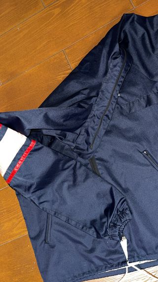 Chaqueta Puma azul y rosa vintage90s original