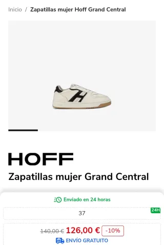 Zapatillas Hoff Talla 39