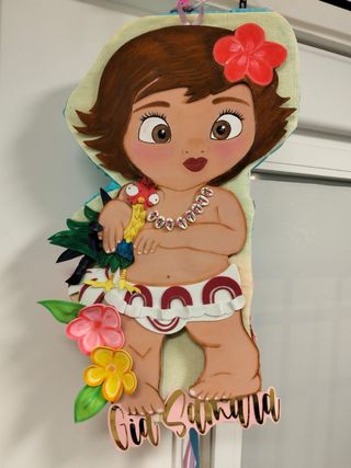 Piñata Moana Bebé Artesanal