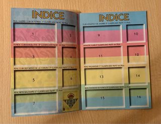 Álbum Liga de las Estrellas 97/98