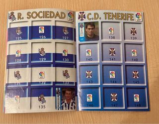 Álbum Liga de las Estrellas 97/98