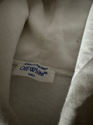 Felpa Bianca Off-White