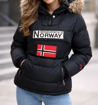 Chaqueta Geographical Norway Negra original-Nueva?