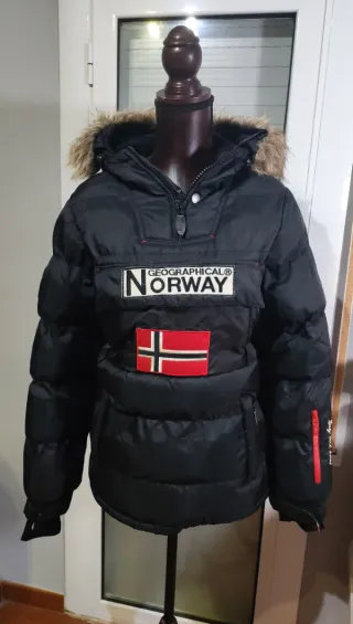 Chaqueta Geographical Norway Negra original-Nueva?