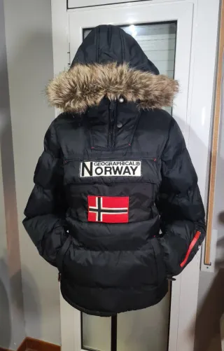 Chaqueta Geographical Norway Negra original-Nueva?
