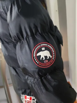 Chaqueta Geographical Norway Negra original-Nueva?