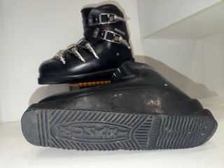 Scarponi sci MUNARI neri fibbie metallo