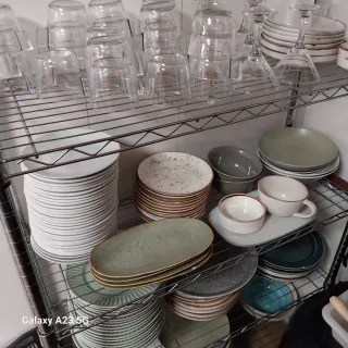 Vajilla de restaurante