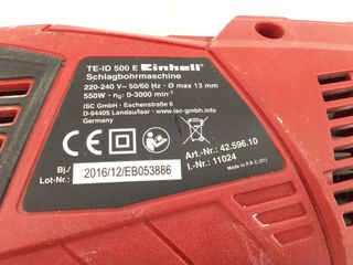 taladro electrico einhell teid500e