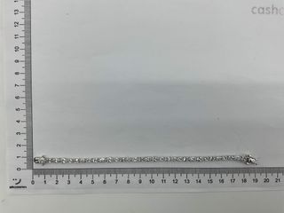 pulsera plata 925mm con piedra con circonita