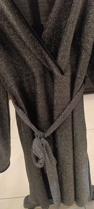 Vestito elegante nero/argento