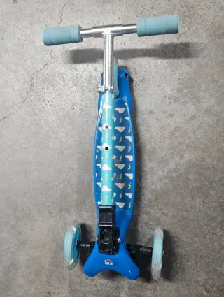 Patinete infantil 3 ruedas plegable