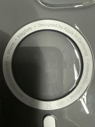 Funda iPhone 16 pro max Apple MagSafe Transparente