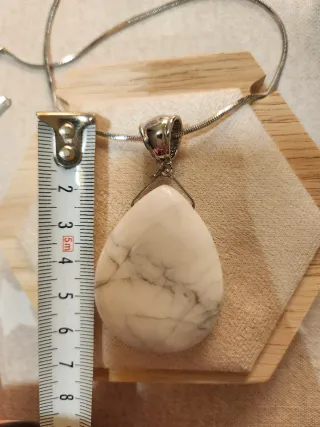 Colgante Lágrima Piedra Magnesita