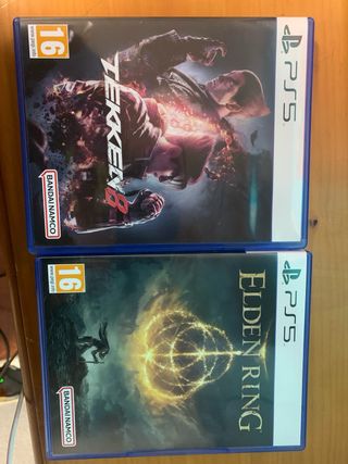 Juegos PS5 Tekken 8 y Elden Ring