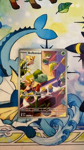 Carta Pokémon Bulbasaur SCR 143 Español