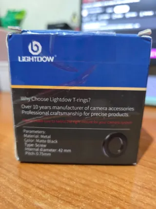 Adaptador T2 a Micro 4/3 (MFT) Lightdow