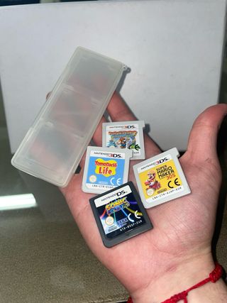 Nintendo 2DS Azul + Juegos con estuche
