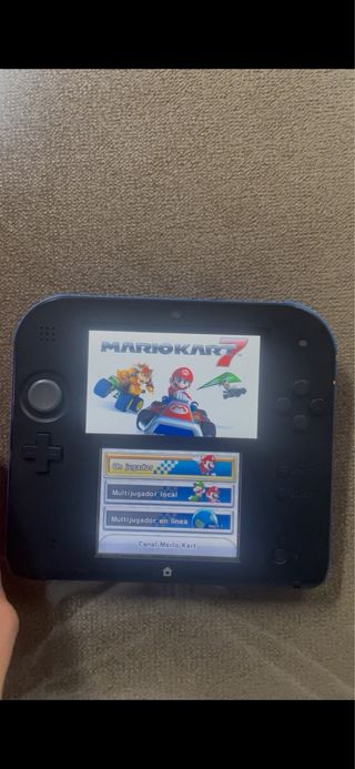 Nintendo 2DS Blu + Giochi con custodia