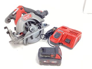 sierra circular milwaukee m18 fcs552-0x