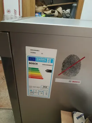 Lavavajillas Bosch SMS54M48EU para piezas