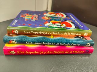 Lote libros: Kika Superbruja