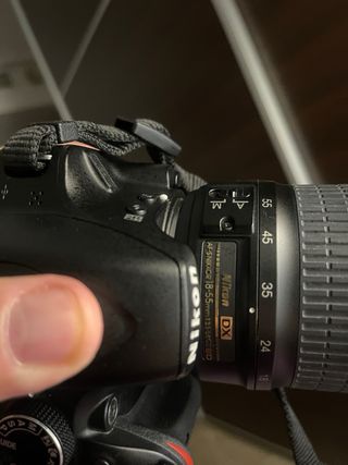 Cámara Nikon D3200 Negra