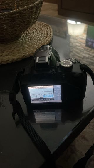 Cámara Nikon D3200 Negra