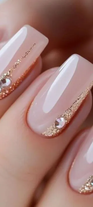 Uñas de gel + manicura rusa + decoración. 10 EU