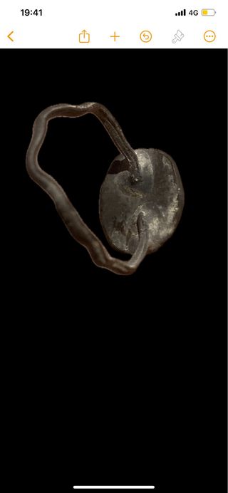 Anillo Romano Incuso Artesanal Reproducción