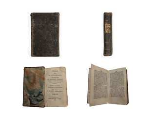 Libro antiguo 1816 - Voz de la Naturaleza