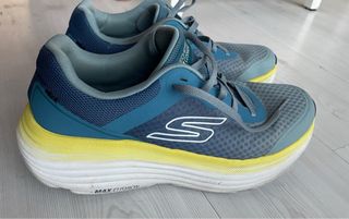 Zapatillas Skechers Max Cushion Hombre Azul/Gris