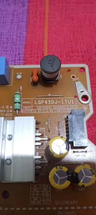 Fuente de alimentación LGP43DJ-17U1 LG 43UJ634V