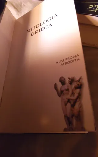 Libro de Mitologia Griega